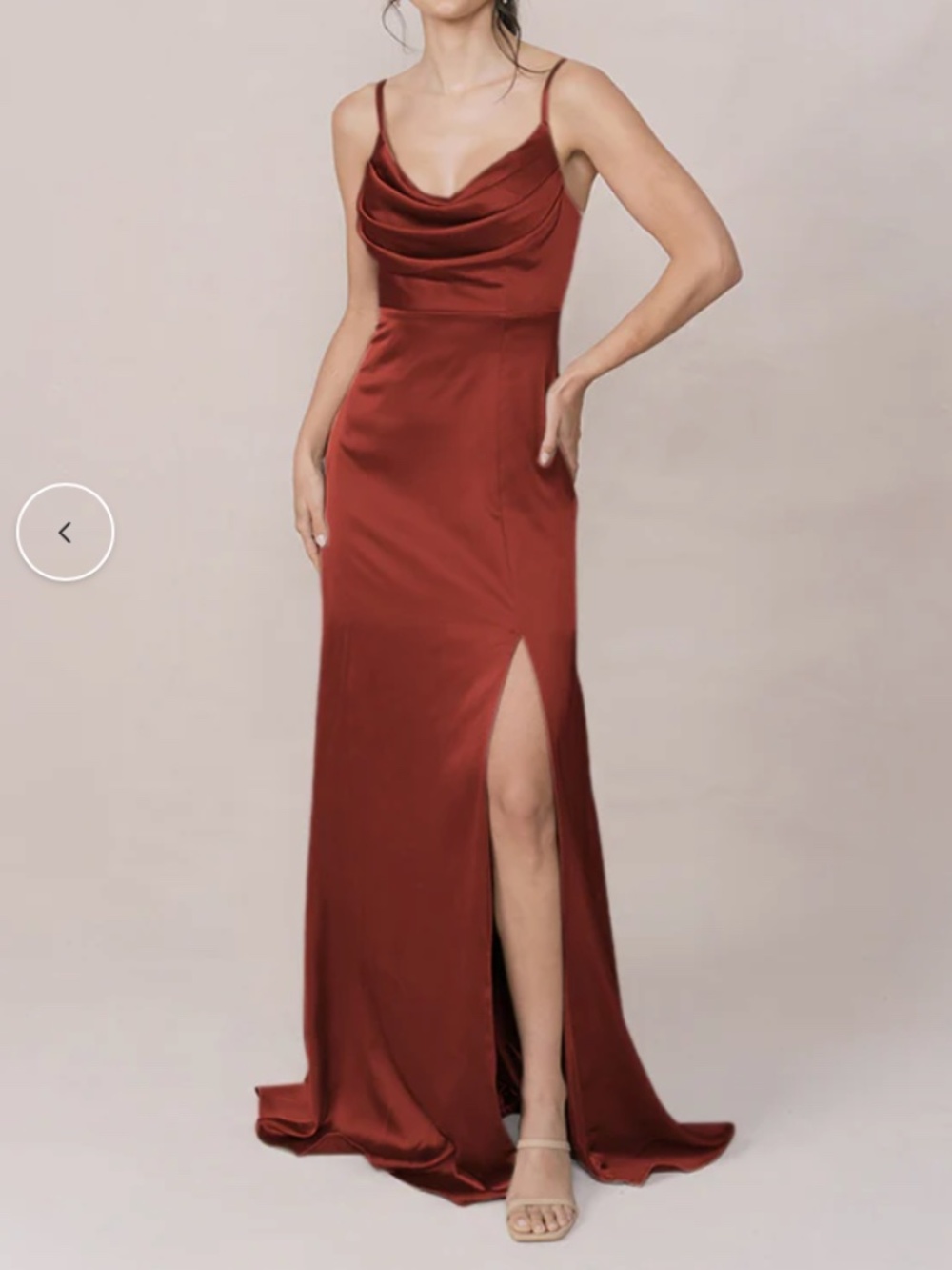 Ember Satin Dress